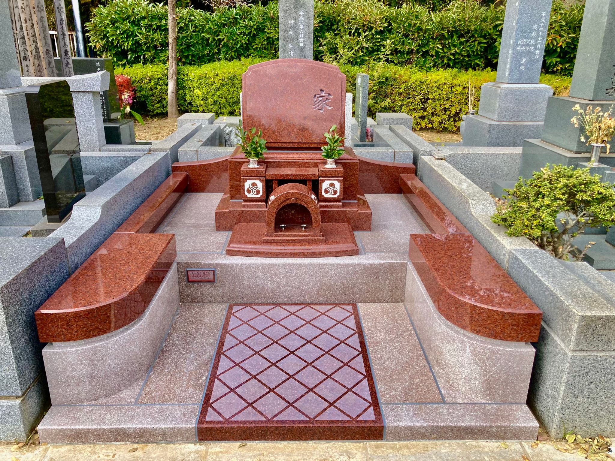 【白井聖地 S家様 新規墓石建墓】 【白井聖地 S家様 新規墓石建墓】