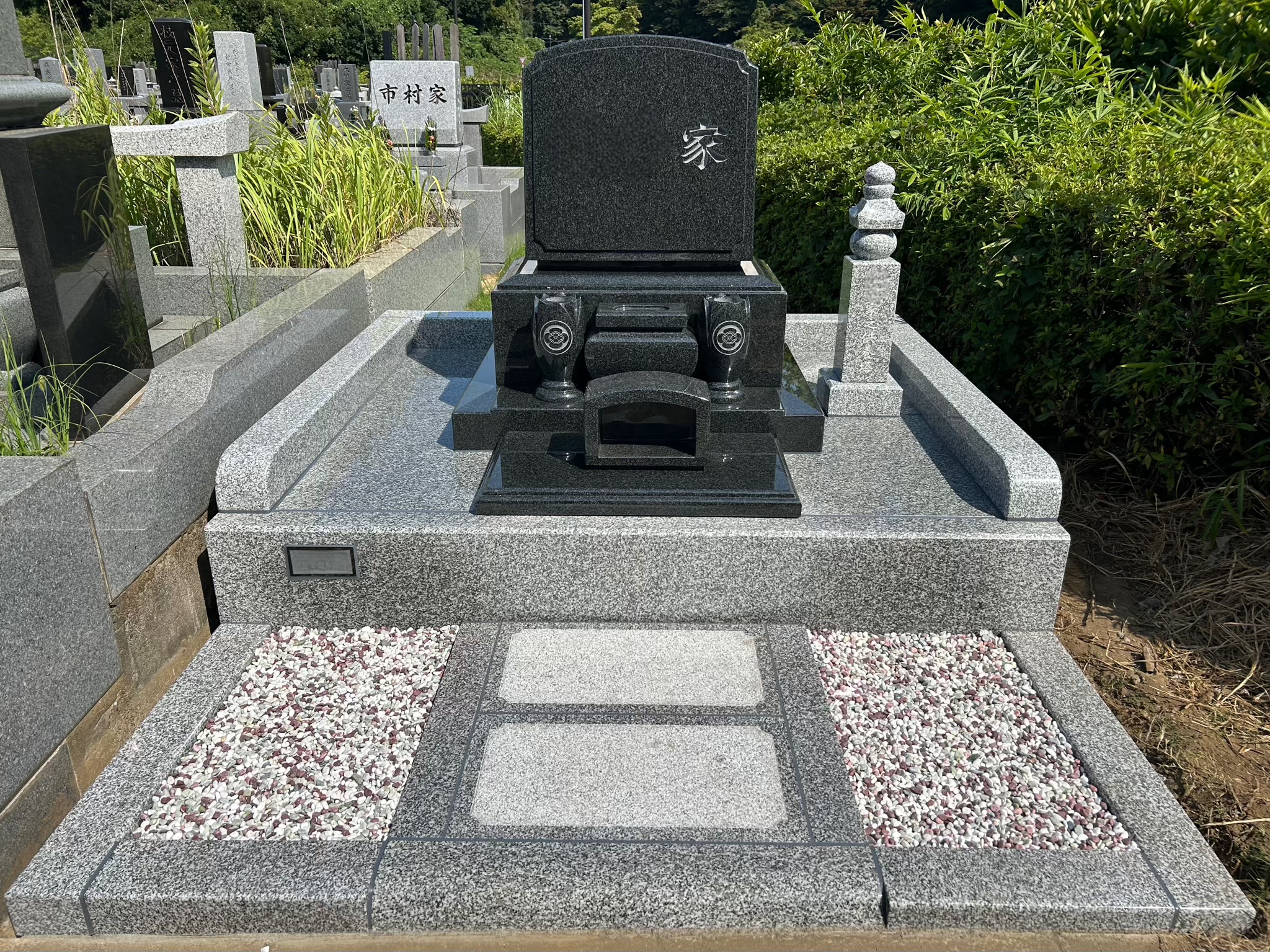 【白井聖地公園　M家様　墓石建墓】