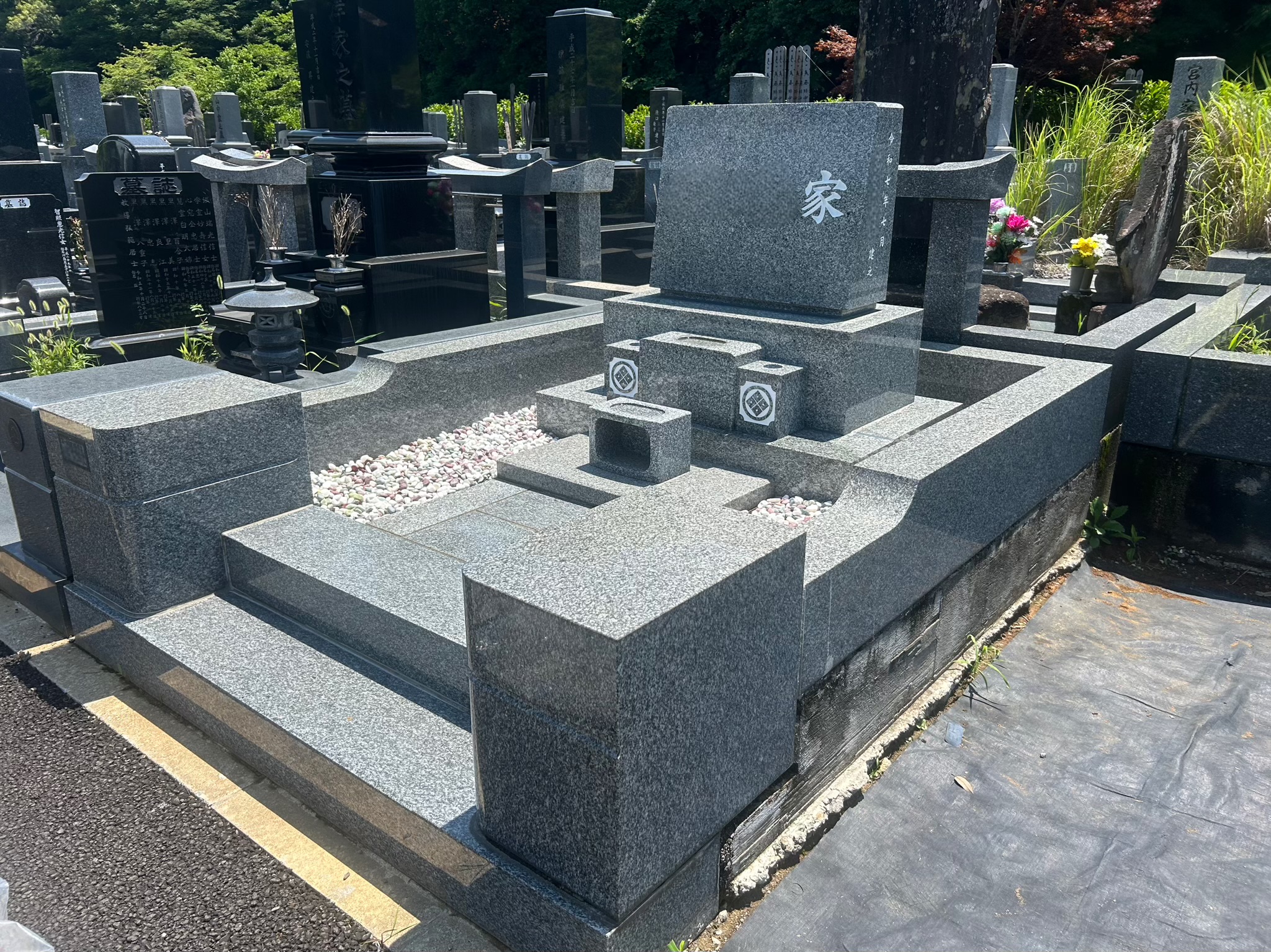 【白井聖地公園　S家様　石塔建墓】
